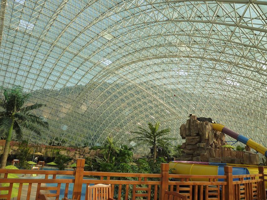 永济游乐场网架